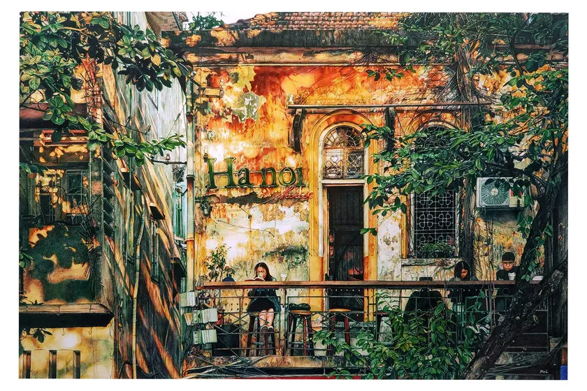Hà Nội mộng mơ qua nét bút bi của người hoạ sĩ trẻ